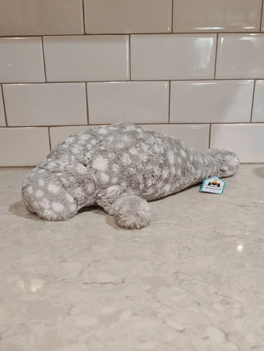 Jellycat Little Billow Manatee BNWT Very Rare Retired
